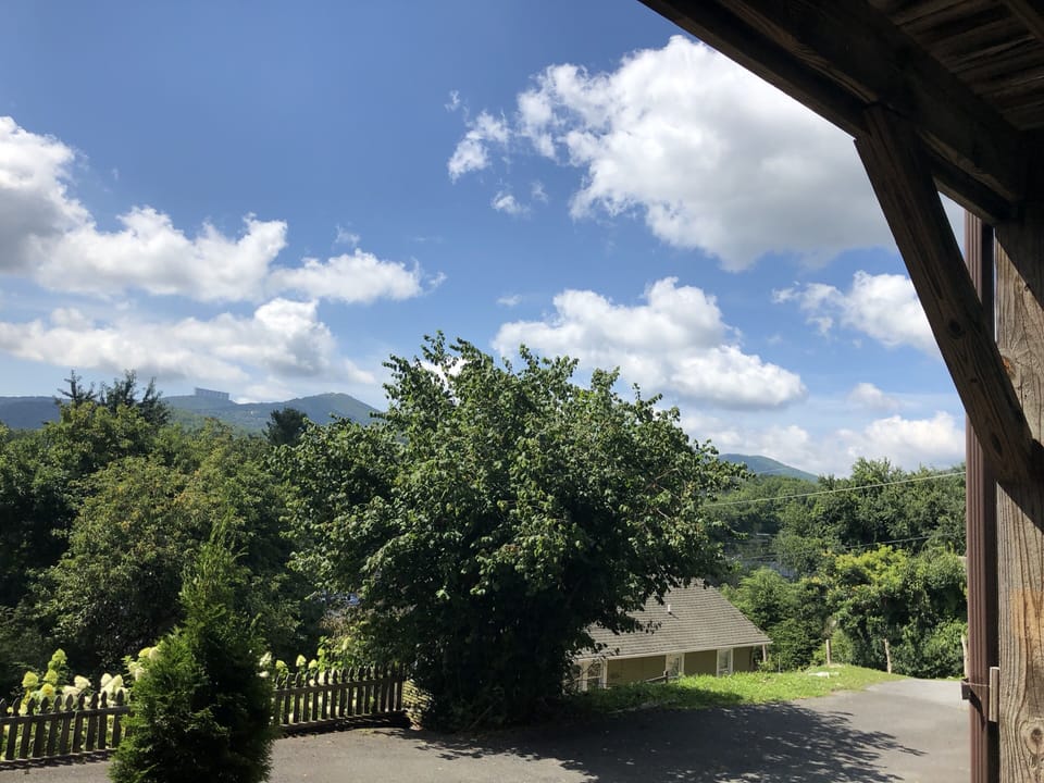 Amazing views from the front porch!