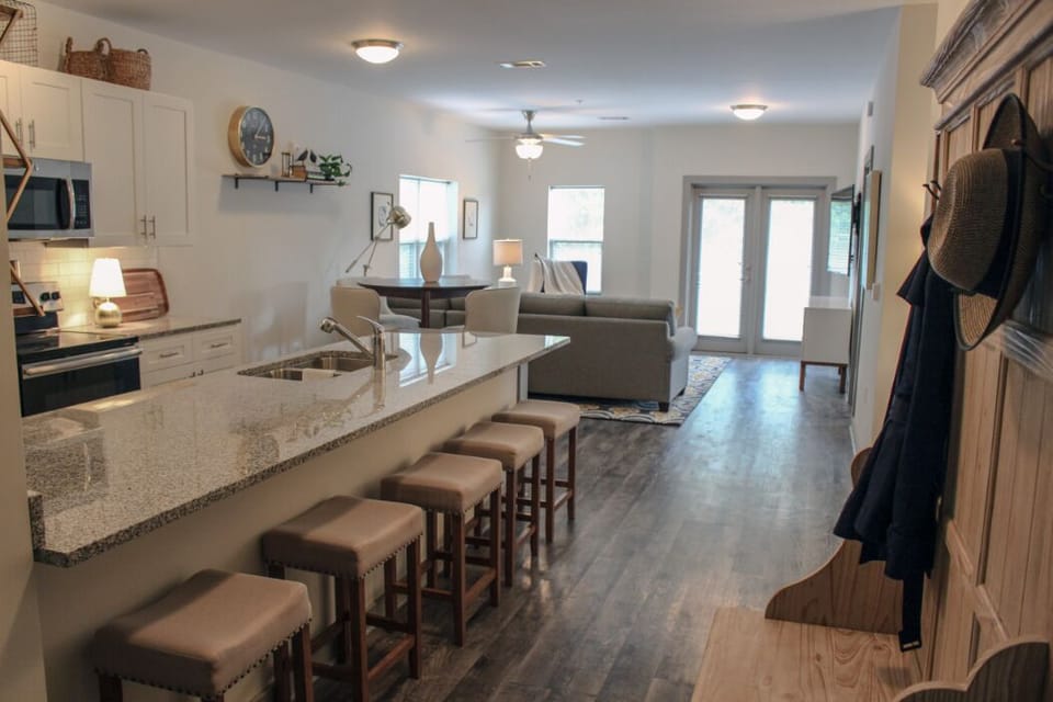 Open floor plan maximizes space