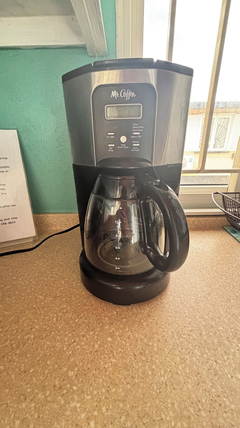 Coffee maker with filter!