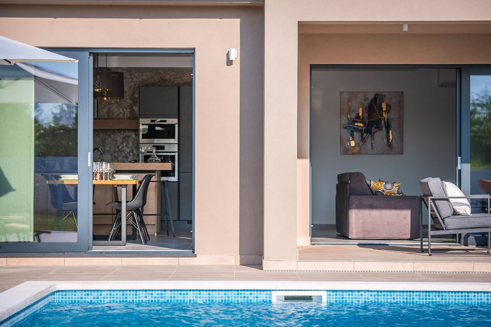 Deck and pool