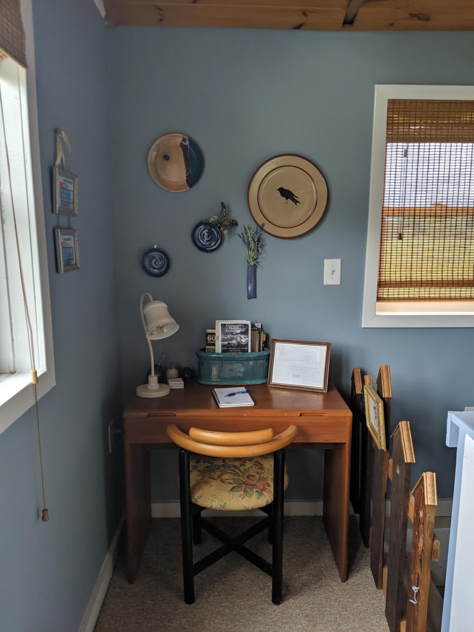 View from kitchen.