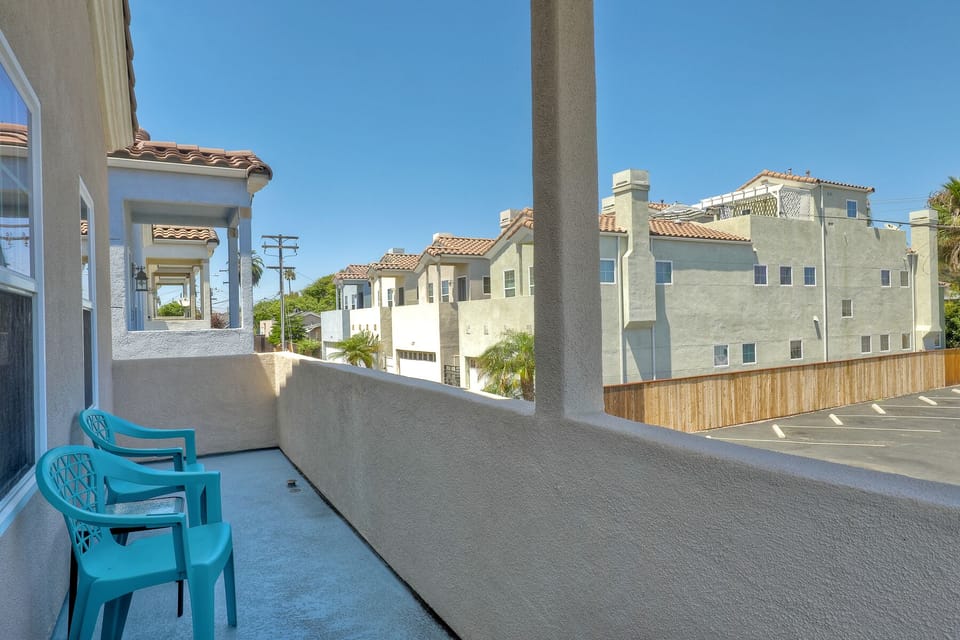 Balcony off master bedroom