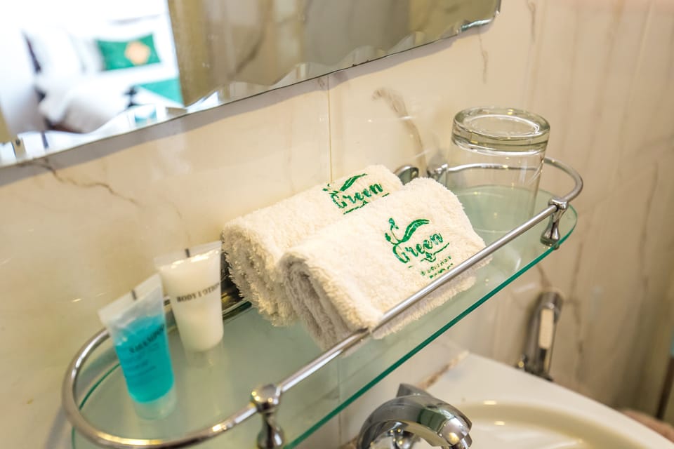 Apartment | Bathroom | Shower, free toiletries, slippers, towels