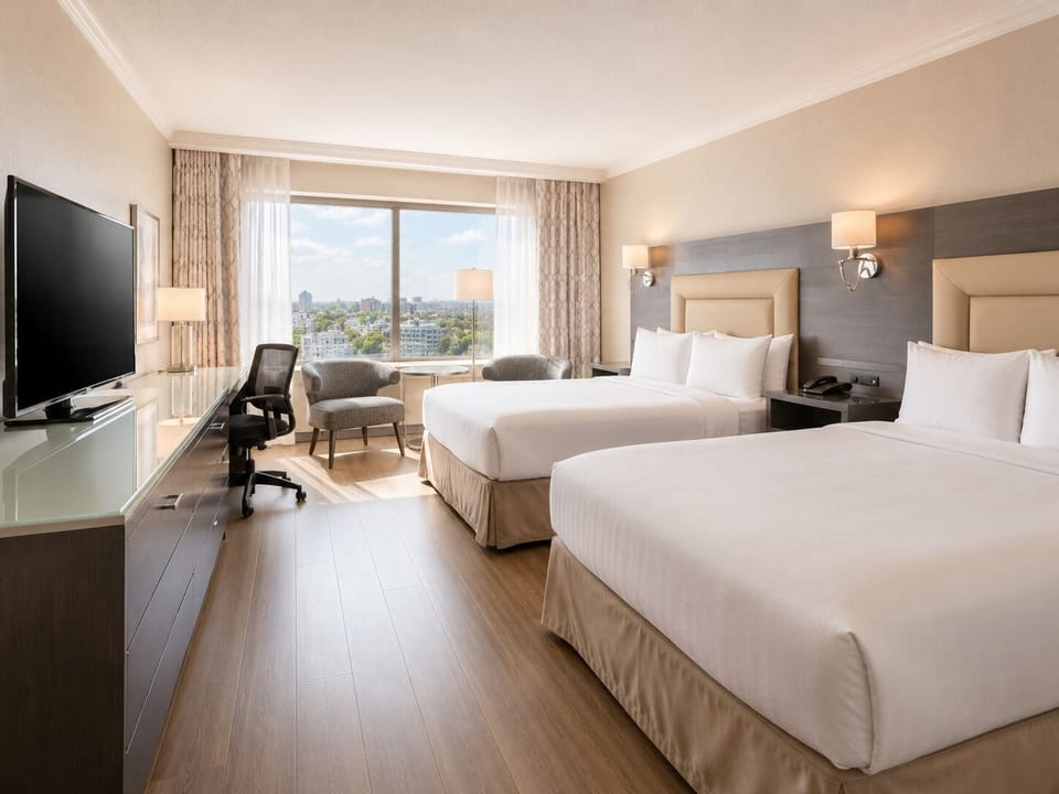 In-room safe, desk, blackout drapes, iron/ironing board