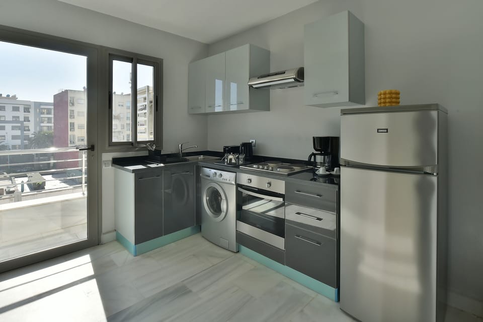 Family Suite, 2 Bedrooms, 2 Bathrooms (L'horizon) | Private kitchen | Espresso maker, coffee/tea maker, electric kettle