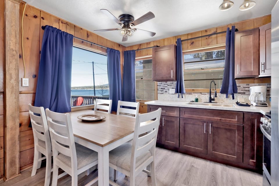 Cabin, Multiple Beds, Patio, Beach View (450) | Private kitchen | Coffee/tea maker