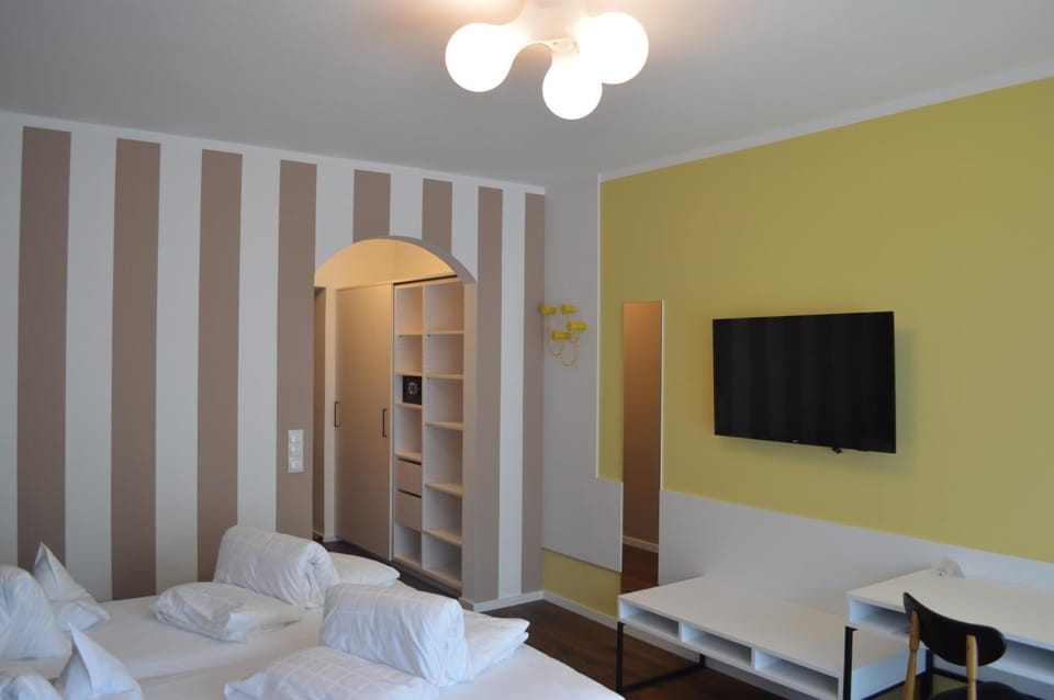 Premium bedding, pillowtop beds, desk, soundproofing