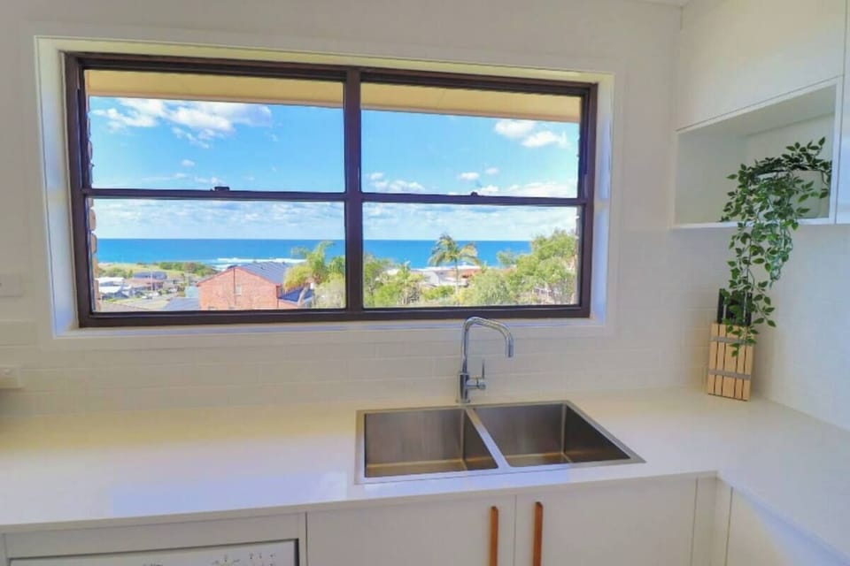 View from kitchen sink