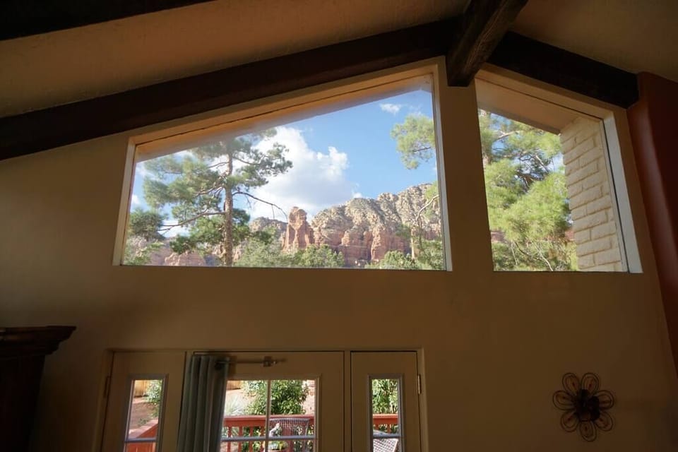 Mountain view from Living Room