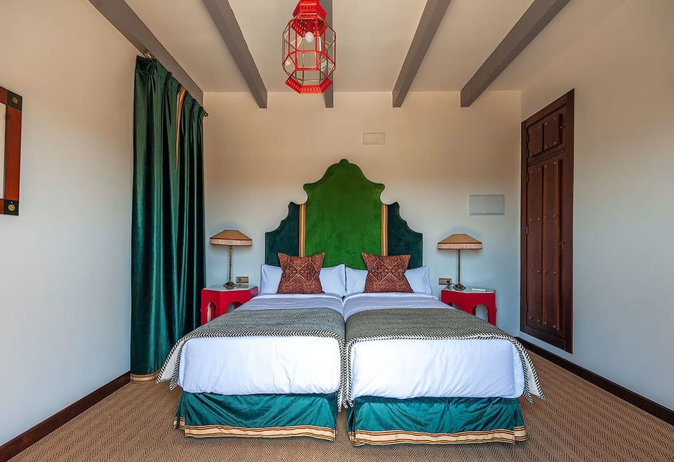 Deluxe Double Room, Balcony | Iron/ironing board, free WiFi, bed sheets