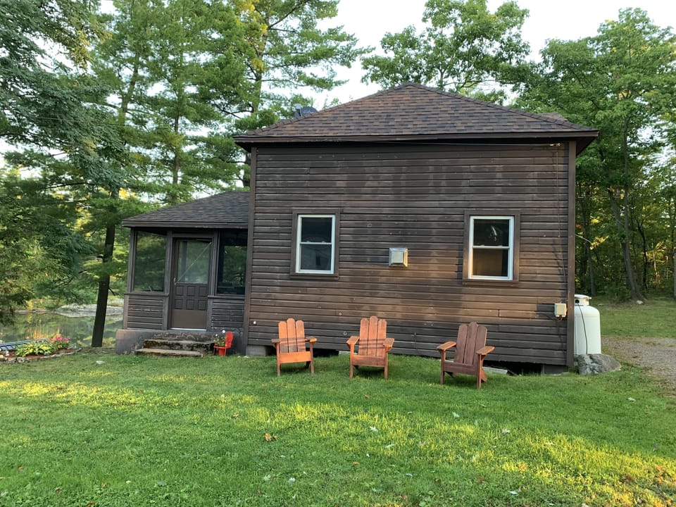 Relax at the Cabin While Enjoying the Quiet at the North End of Trout Lake.