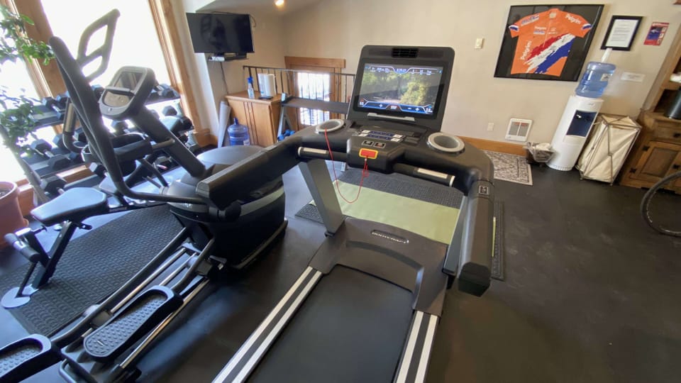 Bodycraft Treadmill in the fitness room.