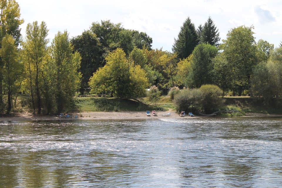 La Dordogne River