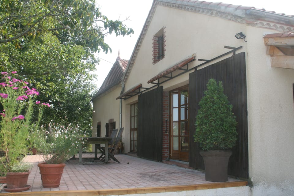 Terrace for table tennis