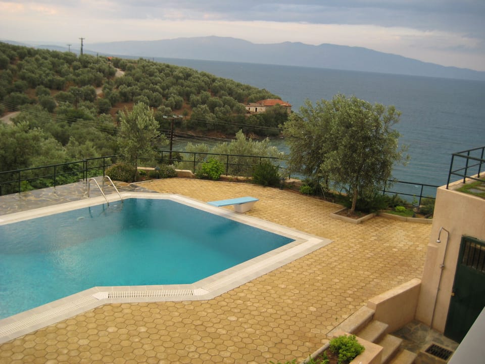 view from side balcony