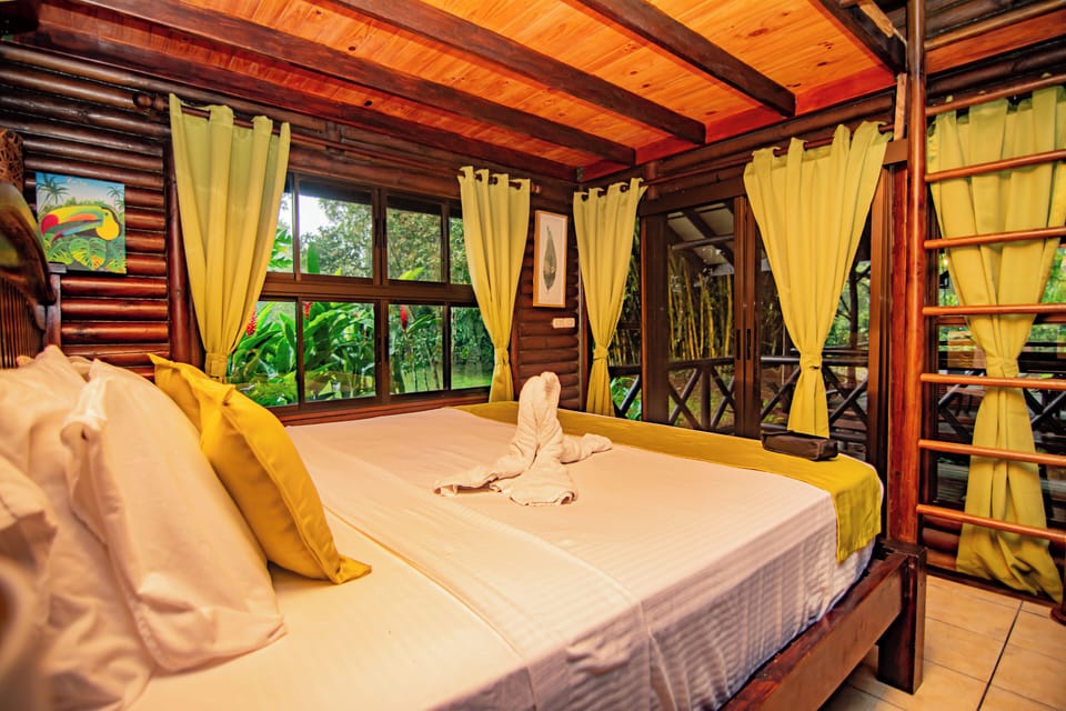 Comfortable king size bed