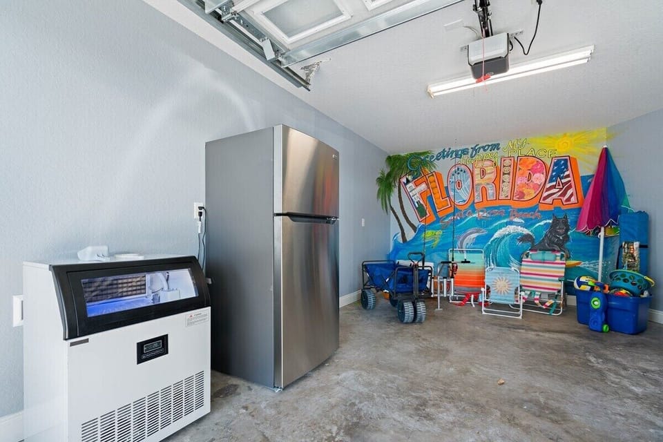 The house comes beach amenities shown and more.