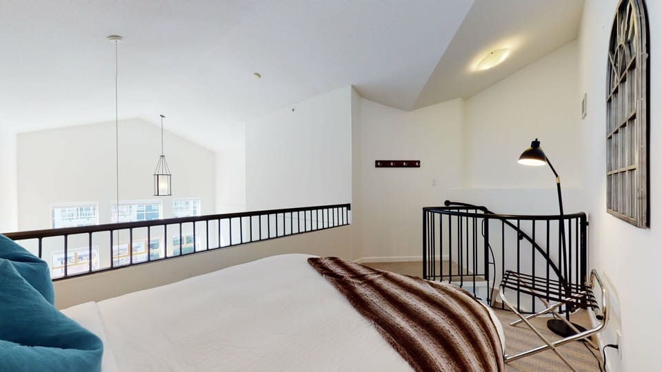 Bright and welcoming, with soft lighting and warm decor.