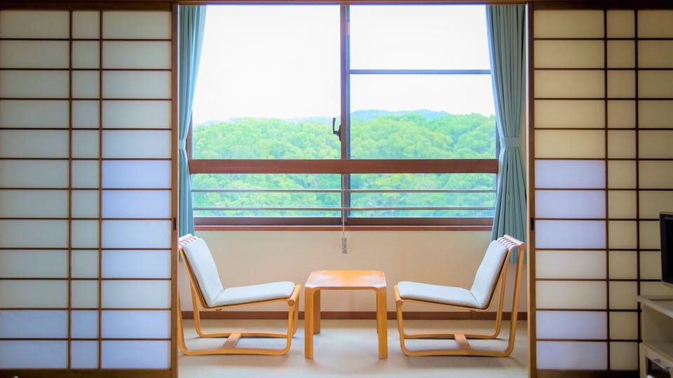 Japanese Style Room for 4 People | Iron/ironing board, free WiFi, bed sheets