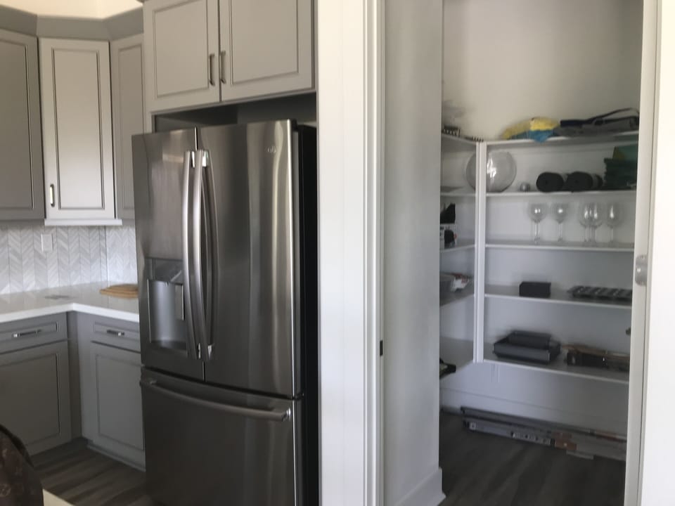Kitchen walk in Pantry 