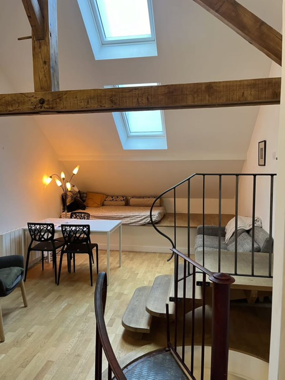City Apartment (12 minutes walking from main building) | Living area