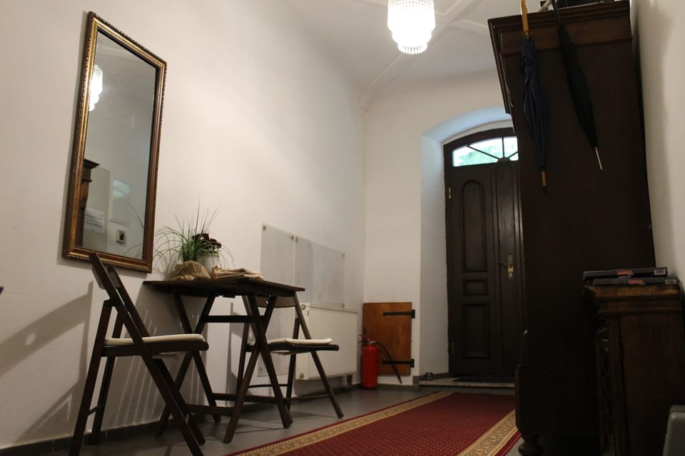 Interior entrance