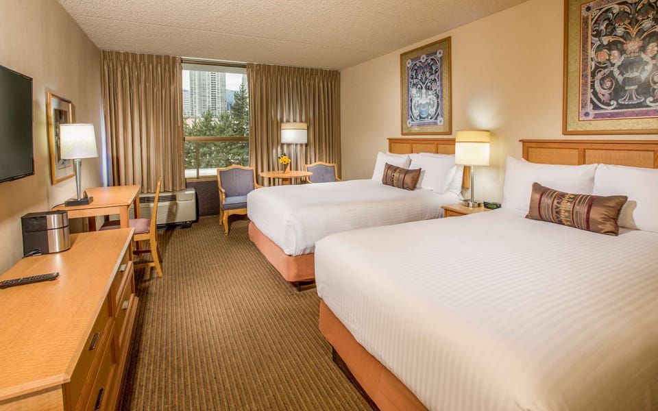 Standard Room, 2 Double Beds (Coast Two Doubles) | Desk, iron/ironing board, cribs (free), rollaway beds (surcharge)