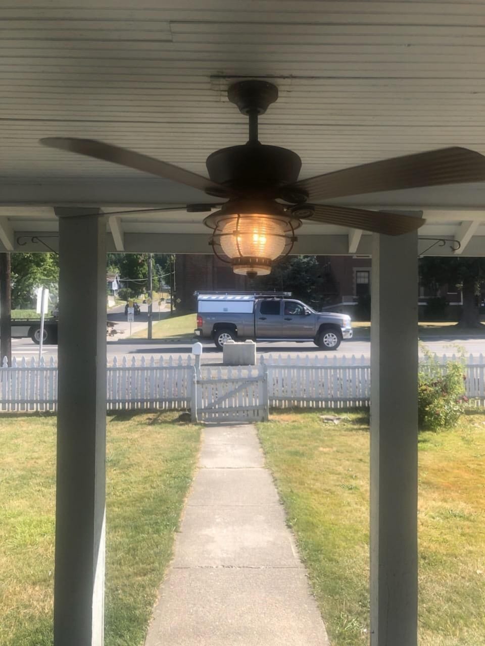 View from porch