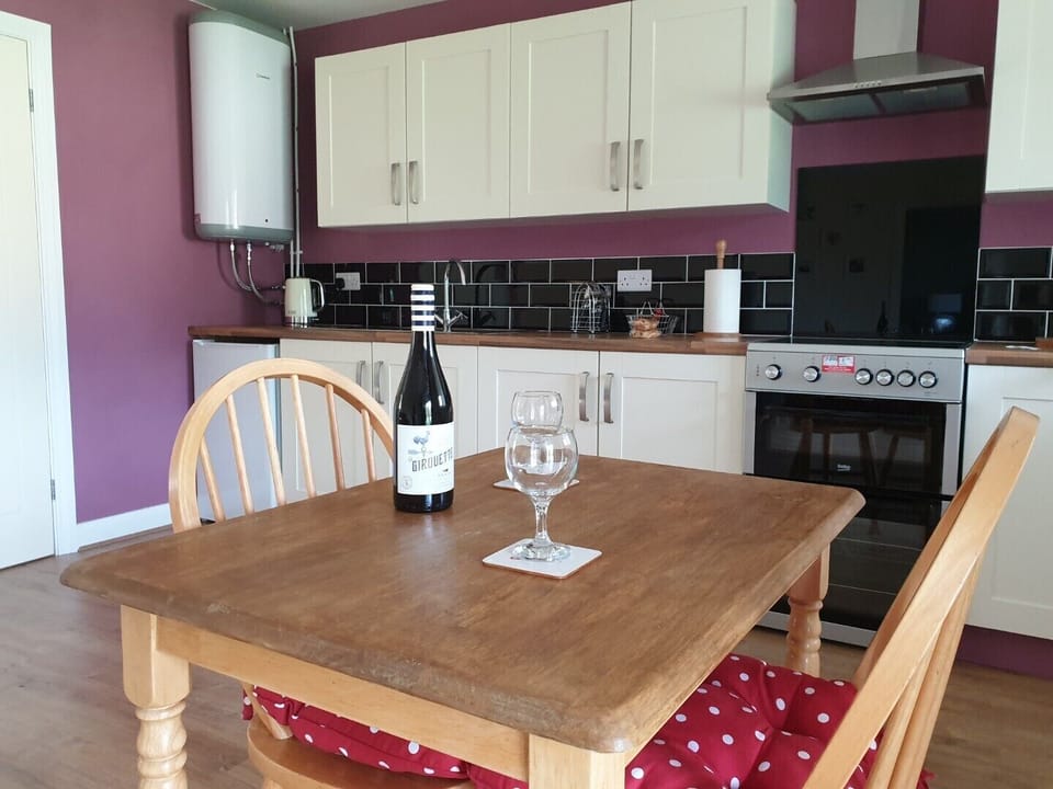 Kitchen area of The Swallows Nest at Windy Ridge, New Delights