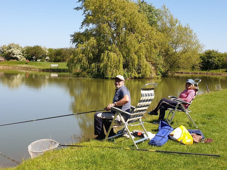 The fishing lakes at Windy Ridge, New Delights