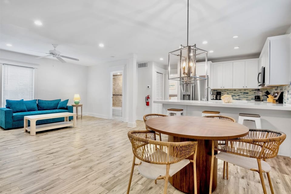 Indoor dining area