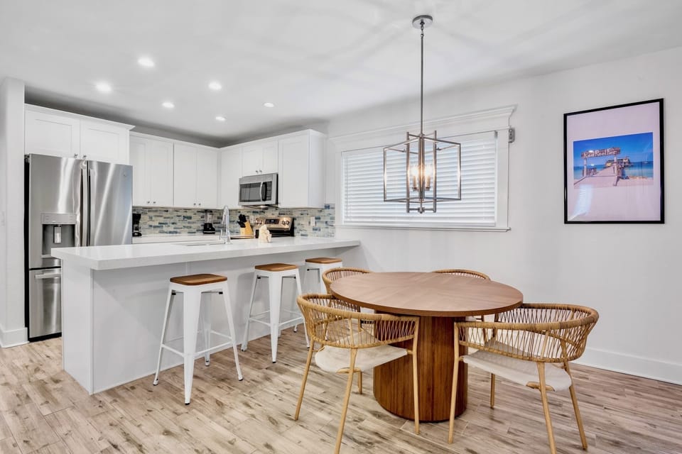 Indoor dining area