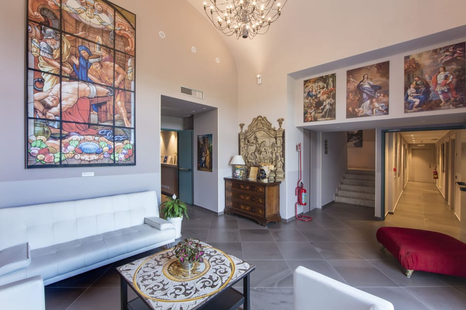 Lobby sitting area