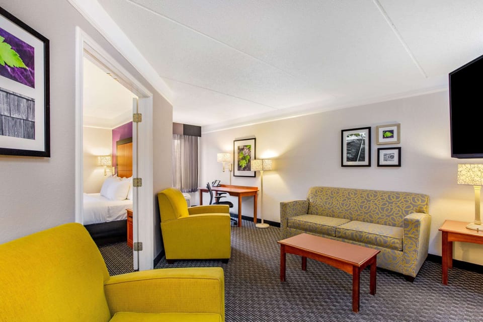 Suite, 1 King Bed, Non Smoking | Premium bedding, pillowtop beds, desk, iron/ironing board
