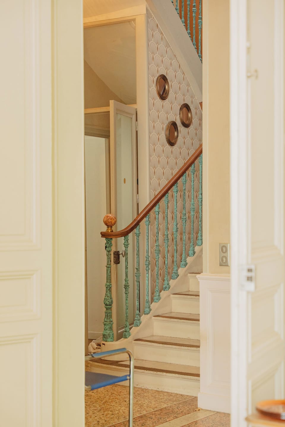Interior entrance