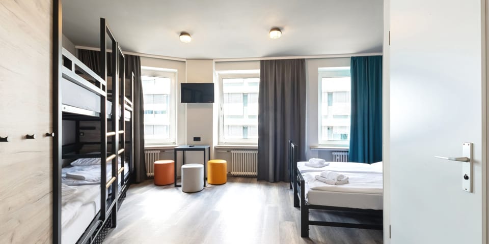 Blackout drapes, iron/ironing board, free WiFi, bed sheets