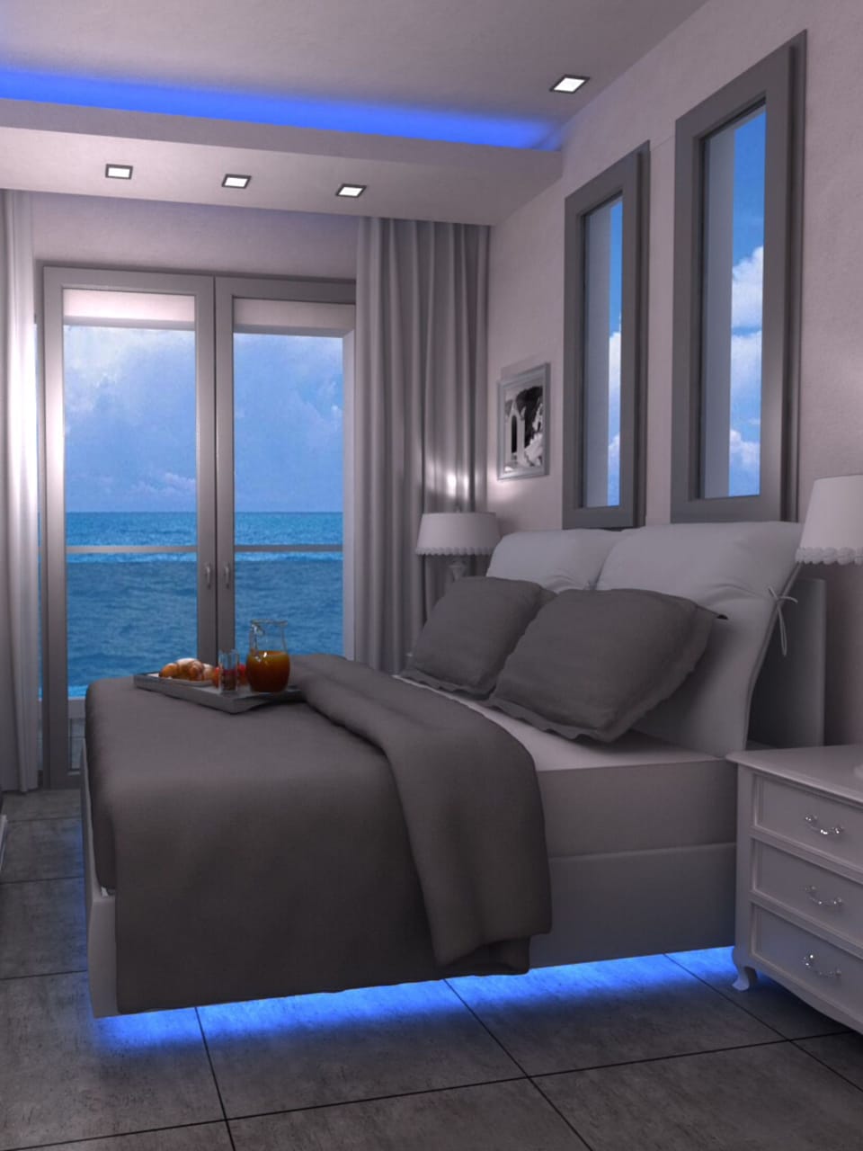 Luxury Double Room, Sea View | View from room