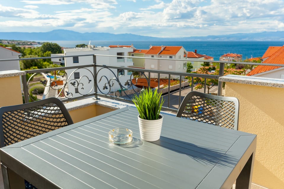 Balcony with sea view