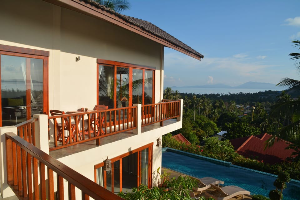 Sea view villa 185m close to Bophut 