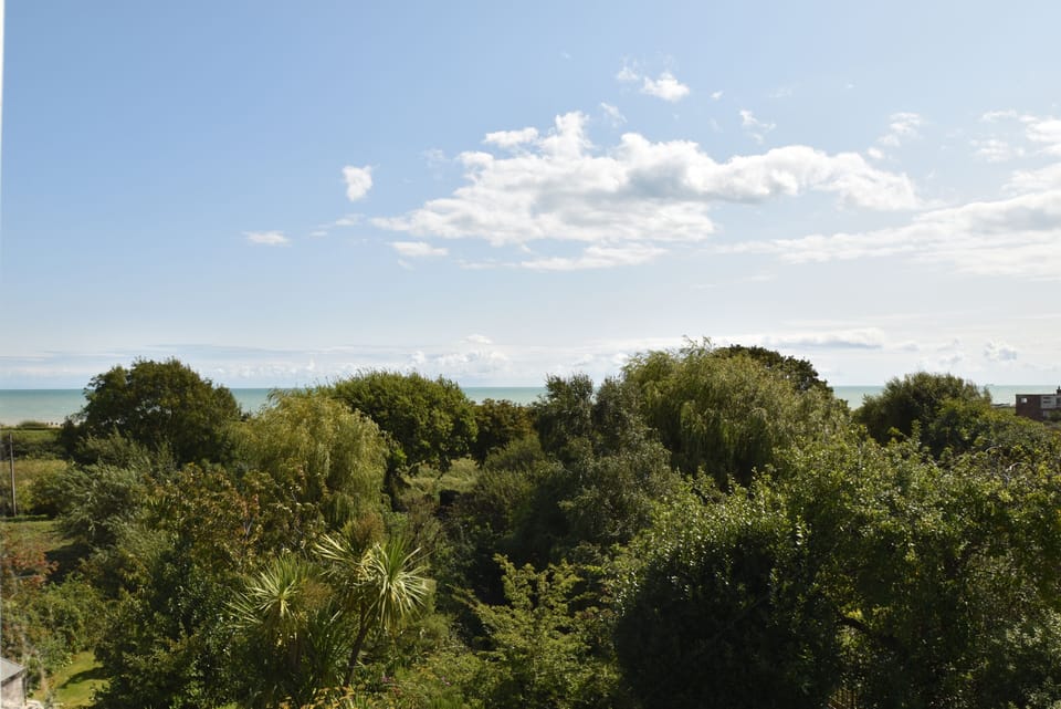 Sea views from the master suite