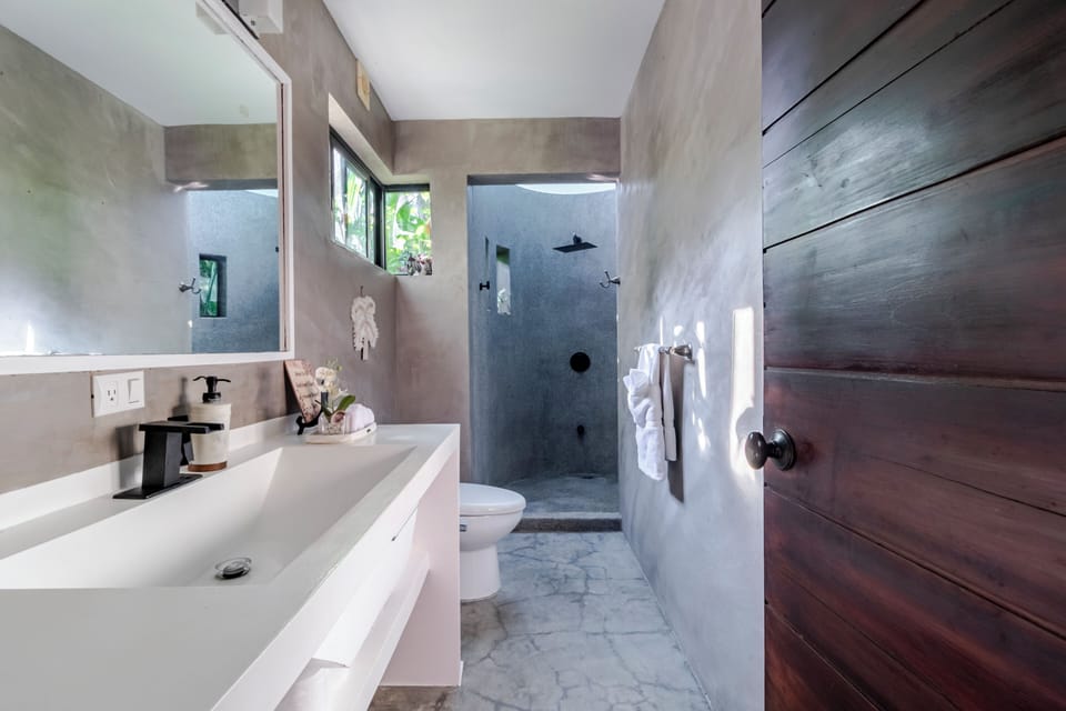 Master bathroom. 