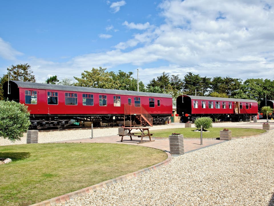 Quirky holiday accommodation | Brunel Boutique Railway Carriages, Dawlish Warren