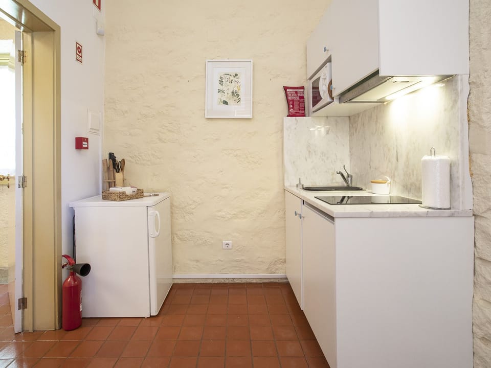 Apartment, 1 Bedroom, Mezzanine | Private kitchen | Full-size fridge, microwave, oven, toaster