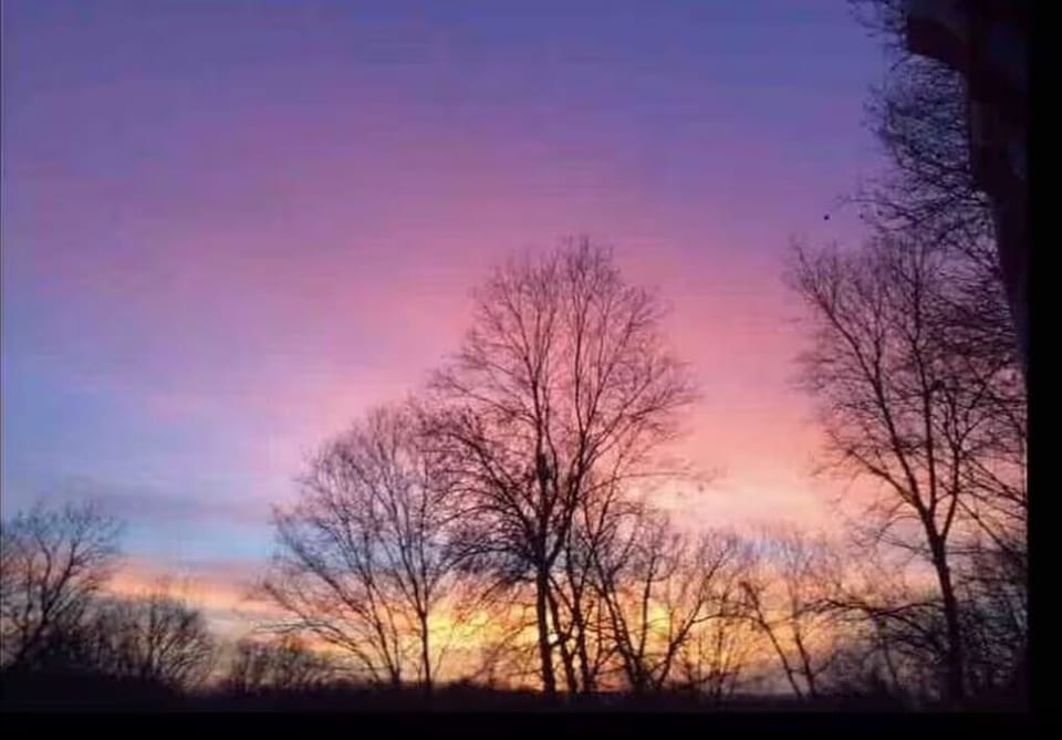 Sunset at Stone Leaf Farm