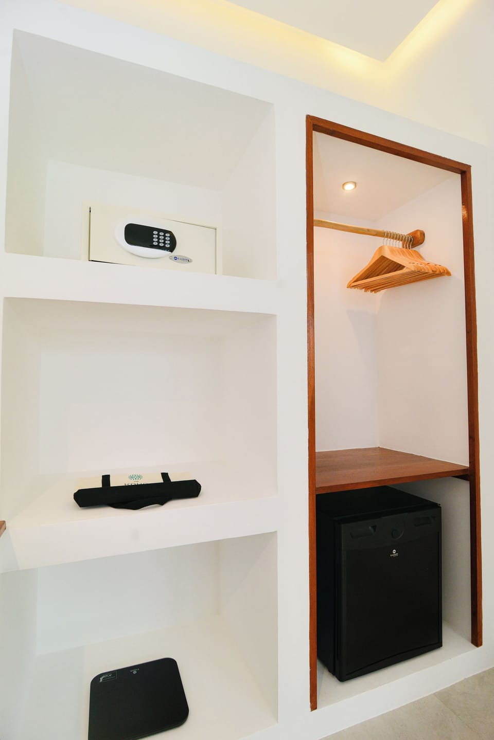 Minibar, in-room safe, desk, blackout drapes