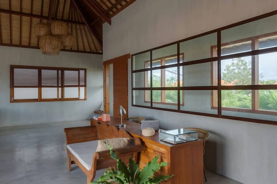 4 Bedrooms Private Pool Villa - 1 | Living area | 32-inch Smart TV with cable channels, TV