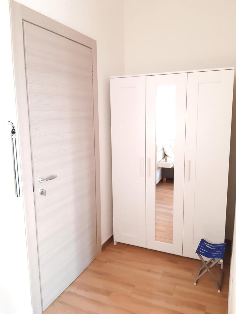 Desk, blackout drapes, soundproofing, iron/ironing board