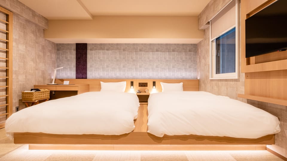 Superior Twin Room for 2 Guests | Premium bedding, down comforters, memory foam beds