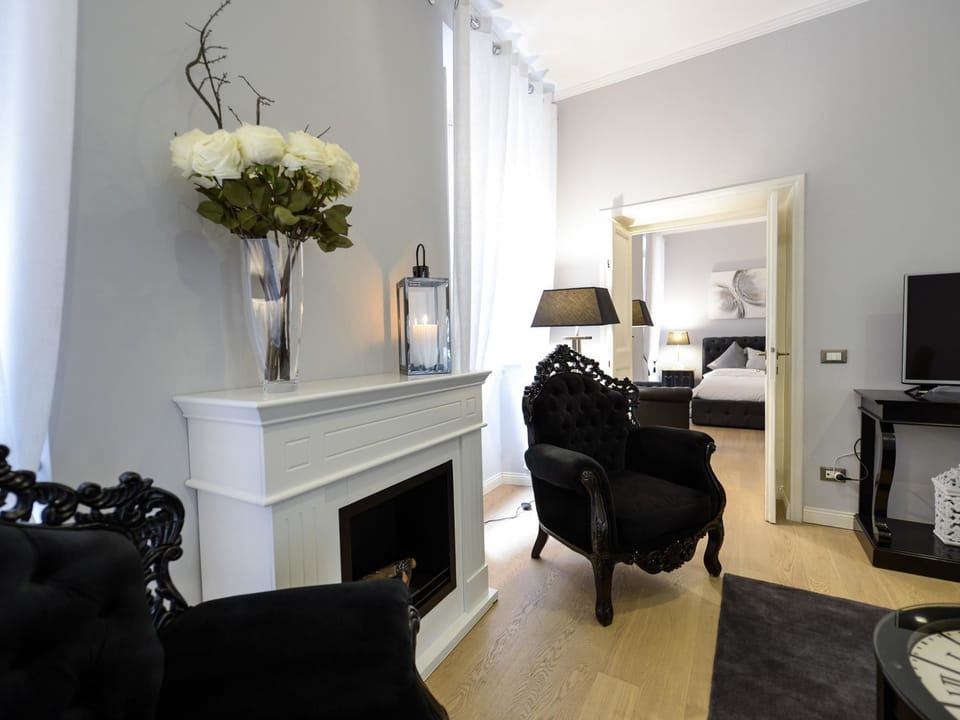 Apartment (2 Bedrooms) | Living area | Flat-screen TV