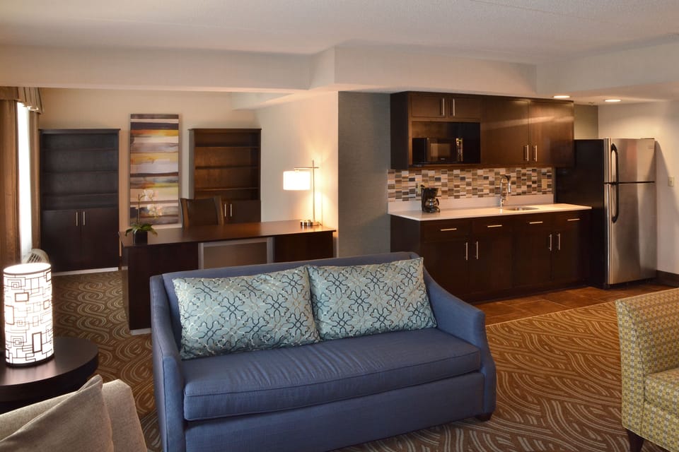 In-room safe, desk, blackout drapes, iron/ironing board